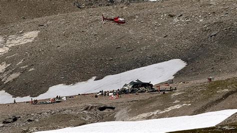 Plane crash in Swiss mountains kills three